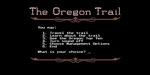 Oregon trail game for mac free download